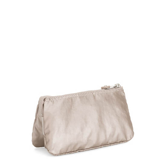 Plecaki Kipling Creativity Large Metallic Pouch Różowe | PL 1131AH